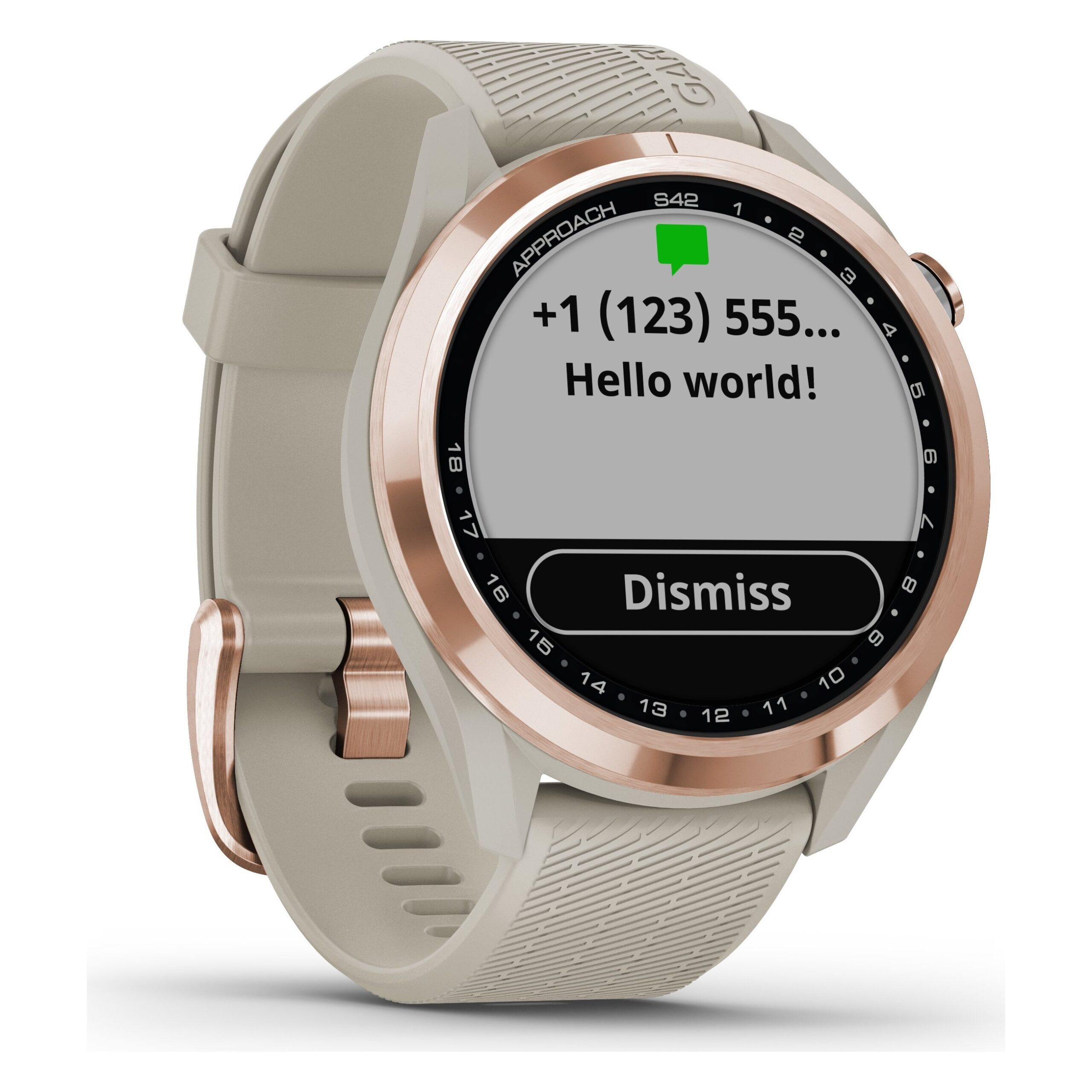 Garmin Approach S42 Golf GPS Smartwatch Sunshine Golf